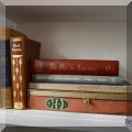 B02. Vintage and antique books. 